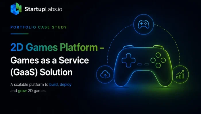 2D Games Platform – Games as a Service (GaaS) Solution Image