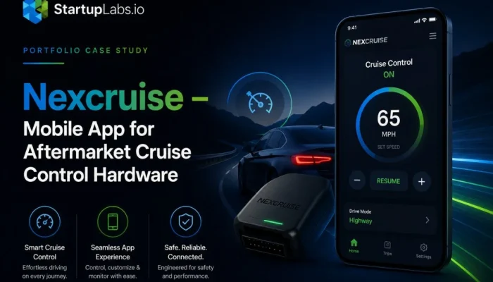Nexcruise – Mobile App for Aftermarket Cruise Control Hardware Image