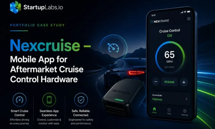 Nexcruise – Mobile App for Aftermarket Cruise Control Hardware Image